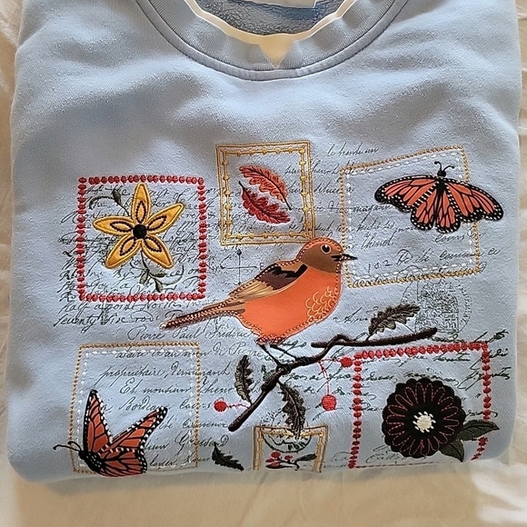 Vintage Breckenridge Bird Grandma Sweatshirt - Picture 12 of 15